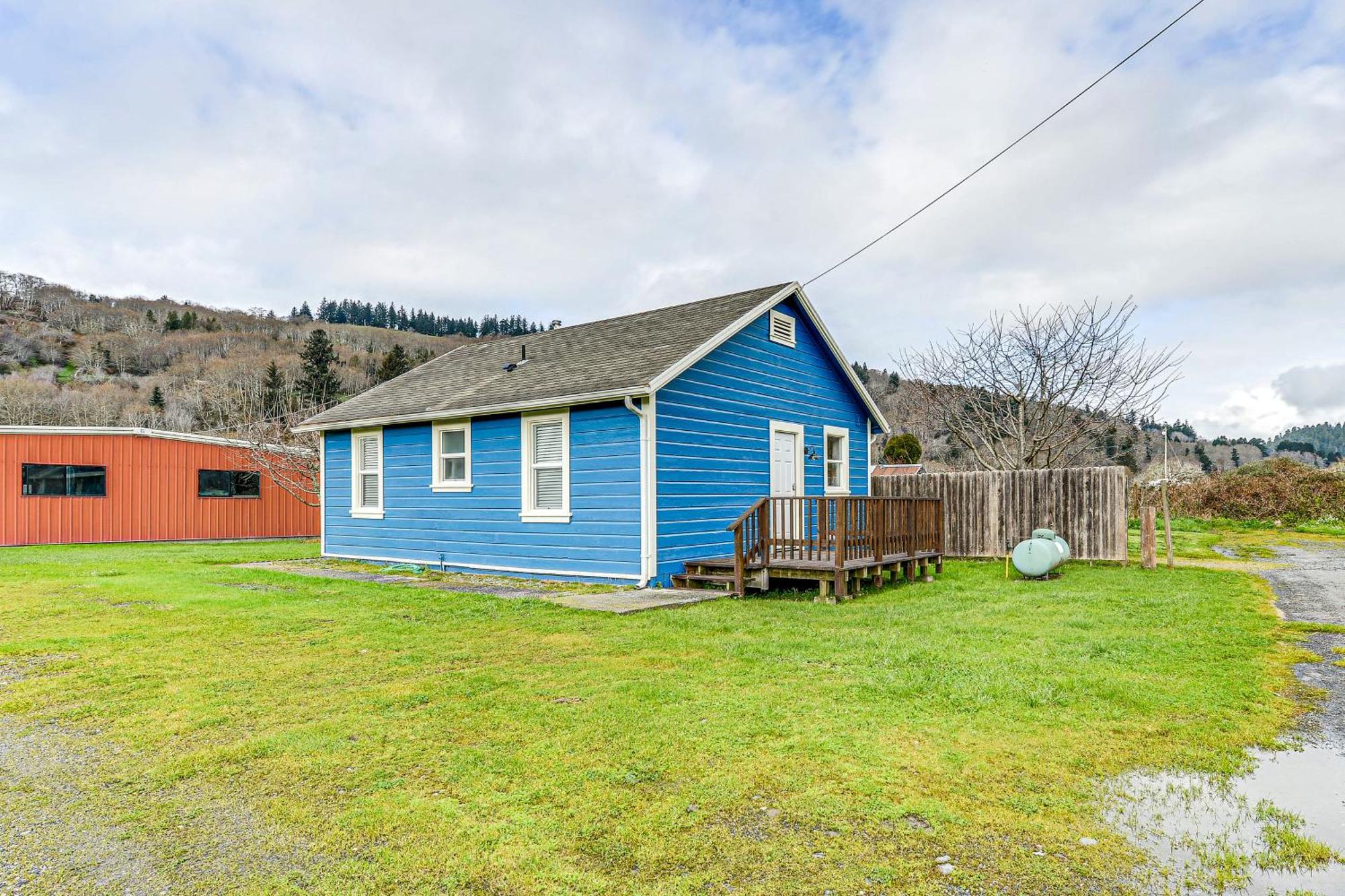 Cozy Norcal Cottage 2 Mi To Redwoods And Beaches! Orick المظهر الخارجي الصورة