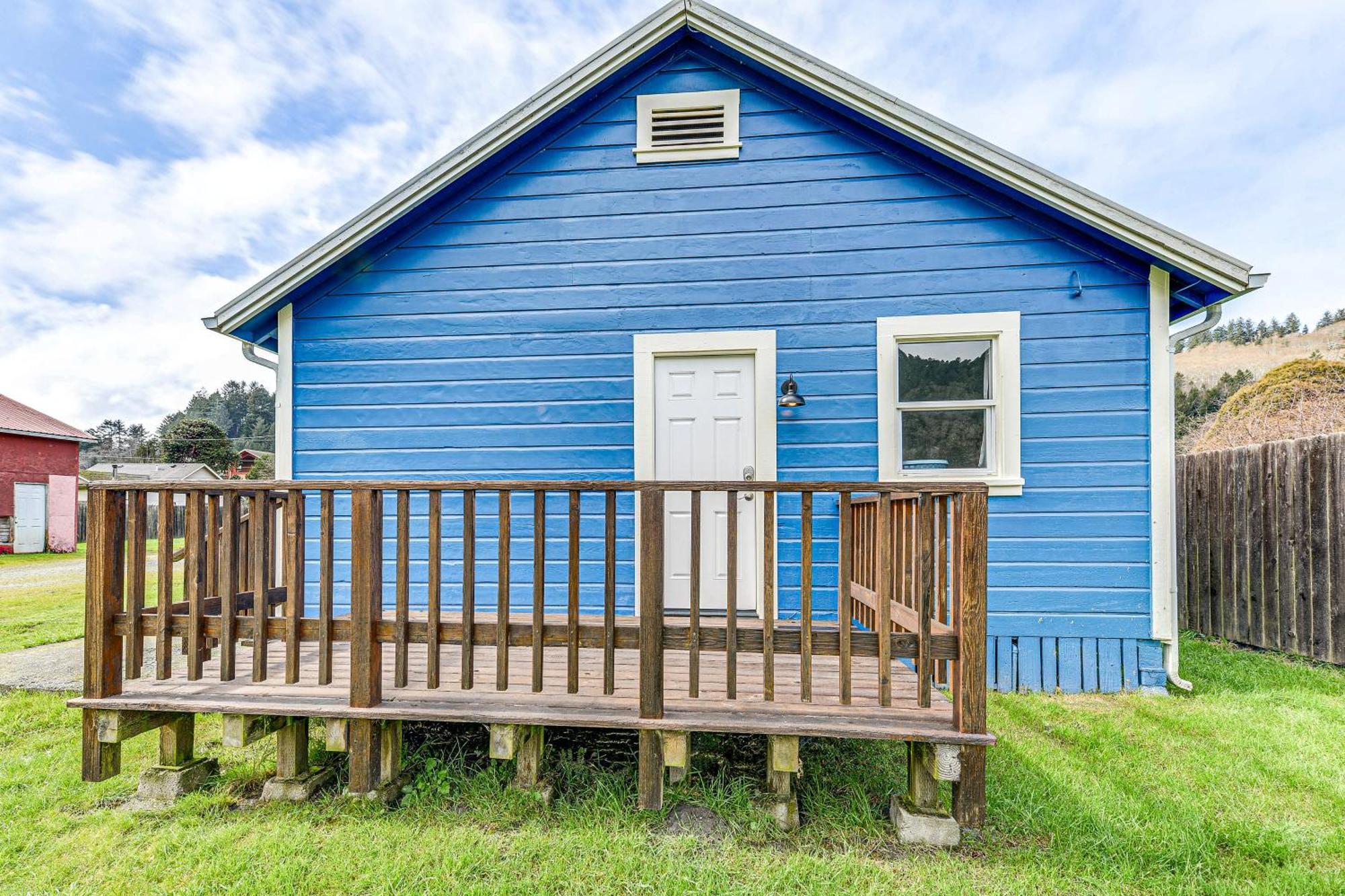 Cozy Norcal Cottage 2 Mi To Redwoods And Beaches! Orick المظهر الخارجي الصورة